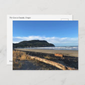 Die Bucht direkt am Meer, Oregon Postkarte (Vorne/Hinten)