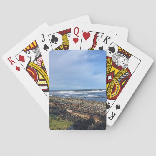 Die Bucht direkt am Meer, Oregon Spielkarten (Rückseite)