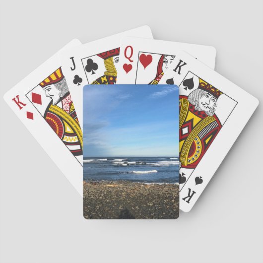 Die Bucht direkt am Meer, Oregon Spielkarten (Rückseite)