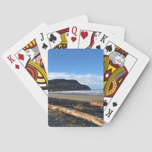 Die Bucht direkt am Meer, Oregon Spielkarten (Rückseite)