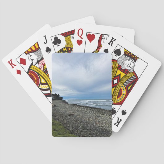 Die Bucht direkt am Meer, Oregon Spielkarten (Rückseite)