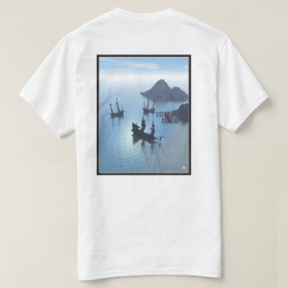 Die Bucht-T-Shirt des Piraten T-Shirt