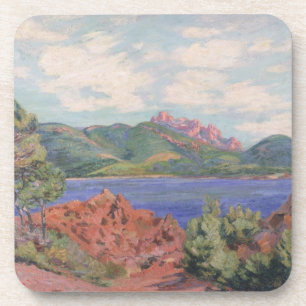 Die Bucht von Agay, c.1905 (Öl auf Leinwand) Untersetzer