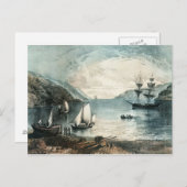 Die Bucht von Annapolis, c.1880 Postkarte (Vorne/Hinten)