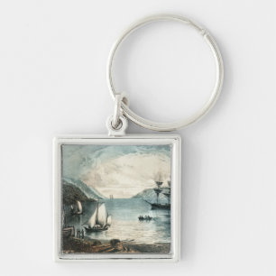 Die Bucht von Annapolis, c.1880 Schlüsselanhänger