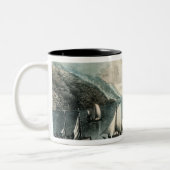 Die Bucht von Annapolis, c.1880 Zweifarbige Tasse (Links)