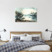 Die Bucht von Annapolis, um 1880 Leinwanddruck (Insitu (Schlafzimmer))