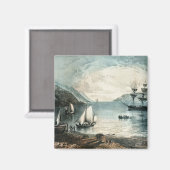 Die Bucht von Annapolis, um 1880 Magnet (Vorderseite/Rückseite)