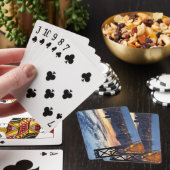 Die Bucht von der Schatzinsel Spielkarten (In Situ)
