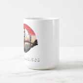 Die Bucht von Embrace (Stadt der Träume) Kaffeetasse (Mittel)