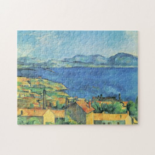Die Bucht von Marseille von Paul Cezanne Puzzle (Horizontal)