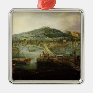 Die Bucht von Neapel Ornament Aus Metall