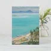 Die Bucht von Tunis am Morgen | Sir John Lavery (Stehend Vorderseite)