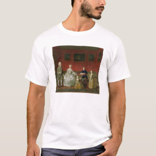 Die Buckley-Eber Familie, c.1758-60 (Öl auf T-Shirt