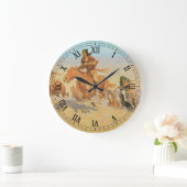 Die Buffalo-Läufer, das große Horn-Becken von Remi Wanduhr (Zuhause)