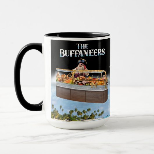 "Die Buffaneers" für Rick the Poet Tasse (Links)