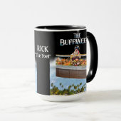 "Die Buffaneers" für Rick the Poet Tasse (VorderseiteRechts)