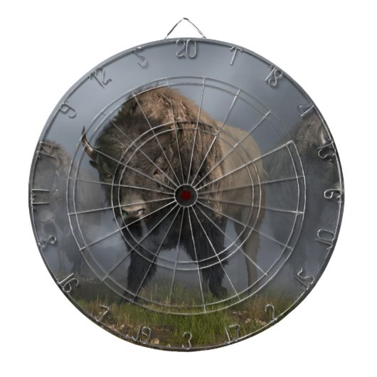 Die Büffel-Avantgarde Dartscheibe (vorne)