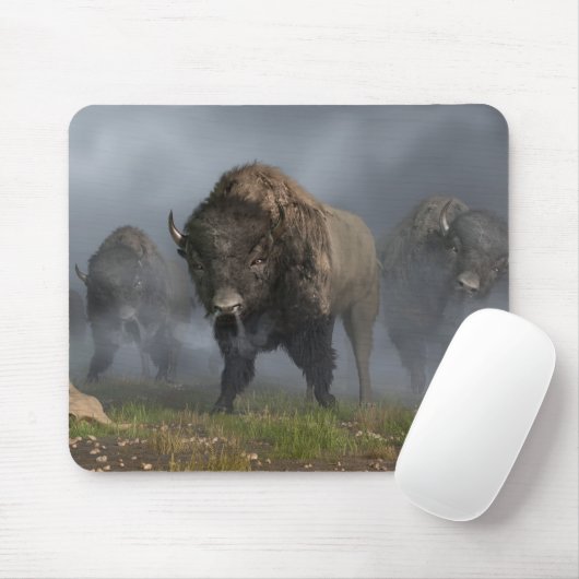 Die Büffel-Avantgarde Mousepad (Mit Mouse)
