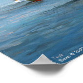 Die Bühne umkreisen Poster (Ecke)