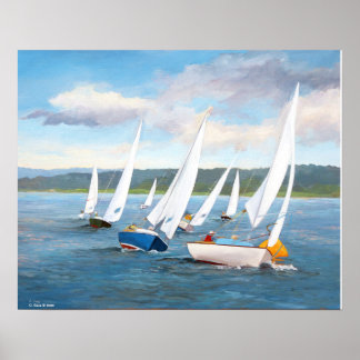 Die Bühne umkreisen Poster