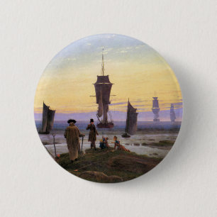Die Bühnen des Lebens durch Caspar David Friedric Button