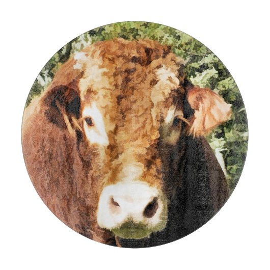 DIE BULL SCHNEIDEBRETT (Vorderseite)