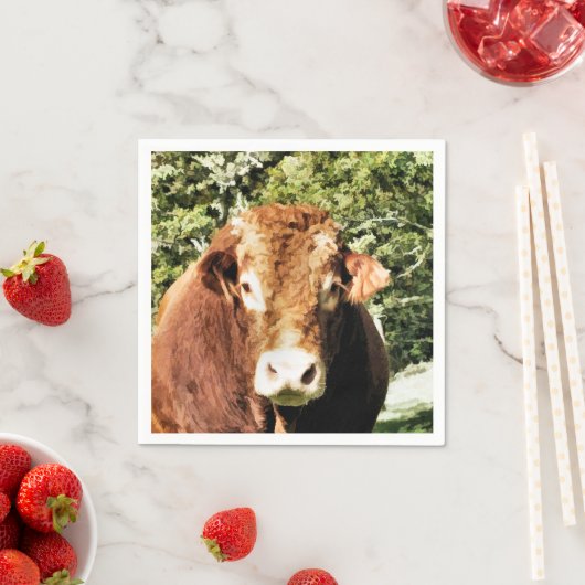 DIE BULL SERVIETTE (Beispiel)