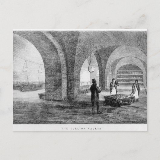 Die Bullion Vaults Postkarte (Vorderseite)