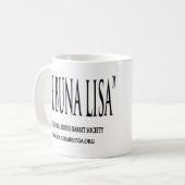 DIE BUNA-LISA-TASSE KAFFEETASSE (Vorderseite Links)