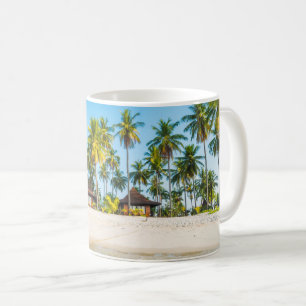 Die Bungalowe des Fremdenverkehrsorts auf dem Kaffeetasse
