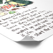 Die Bunnies hielten ein Karottenrost - Poster (Ecke)