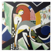 Die bunte Thunderdusche Fliese (Vorderseite)