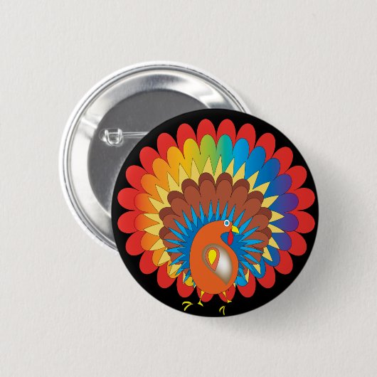 Die bunte Türkei Button (Vorne & Hinten)