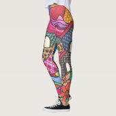 Die bunten Häuser Leggings (Links)