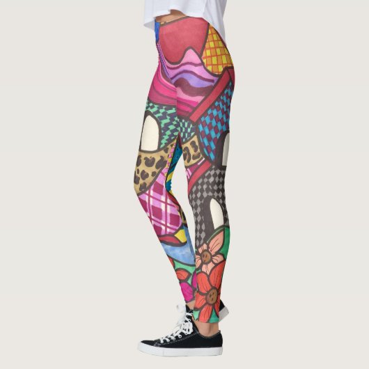 Die bunten Häuser Leggings (Links)
