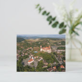 Die Burg Hunedoara in Rumänien Postkarte (Stehend Vorderseite)