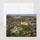 Die Burg Hunedoara in Rumänien Postkarte (Vorne/Hinten)