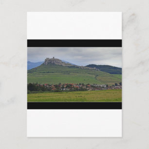 Die Burg Spis Die größte Burg des Mitteleuropas Postkarte