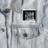 Die Burghers von Calais, 1889 Button (Beispiel)