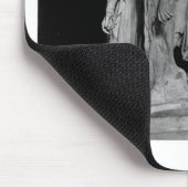 Die Burghers von Calais, 1889 Mousepad (Ecke)