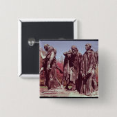 Die Burghers von Calais Button (Vorne & Hinten)