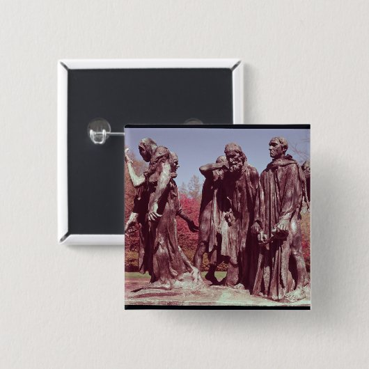 Die Burghers von Calais Button (Vorne & Hinten)