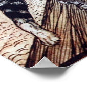 Die Burgkatze von Rackham Poster (Ecke)