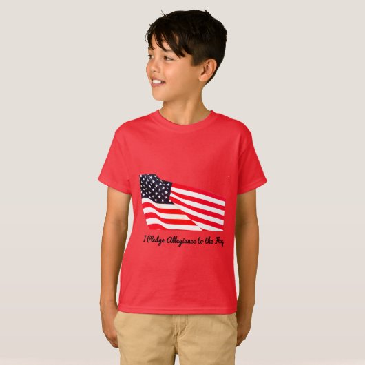 Die Bürgschafts-Ergebenheits-Flagge Hanes T - T-Shirt (Vorne ganz)