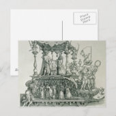 Die burgundische Ehe Postkarte (Vorne/Hinten)