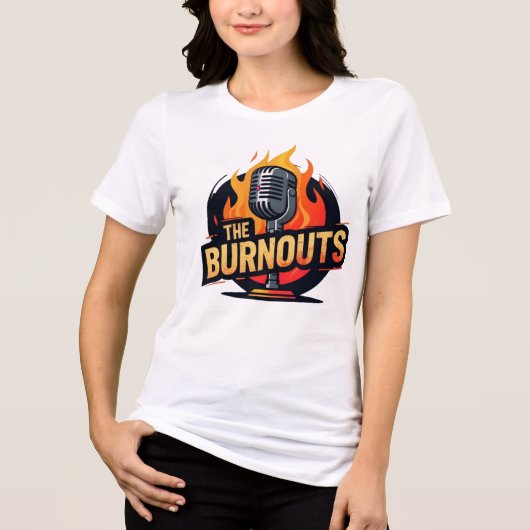 "Die Burnouts" Tri-Blend Shirt (Vorderseite)