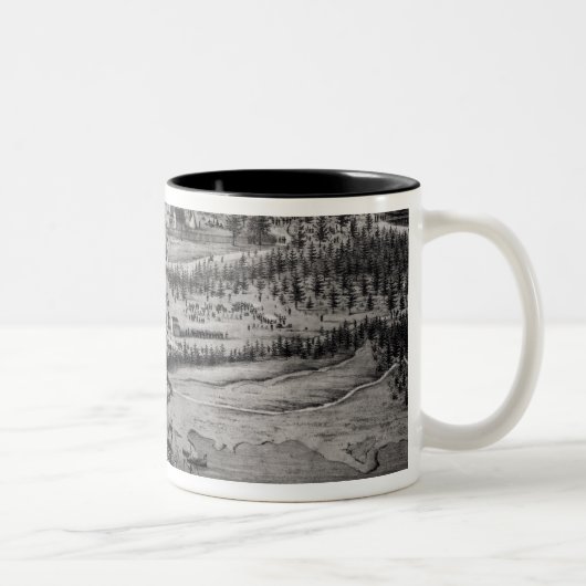 Die Burnside Expedition Zweifarbige Tasse (Rechts)