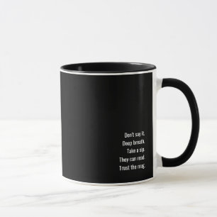 Die Büro Argumentstopper Tasse, Rightyausgabe Tasse