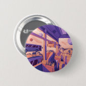 Die Busfahrt Button (Vorne & Hinten)